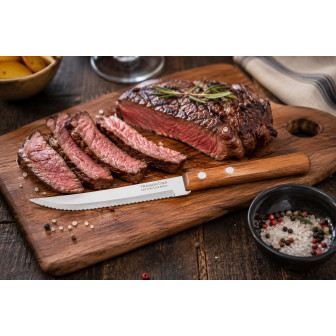 Tramontina Μαχαίρι Ανοξείδωτο Classic Steak Οδοντωτό 13cm