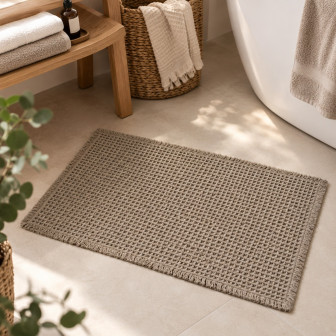 Πατάκι Μπάνιου Αντιολισθητικό Beige 50x80cm