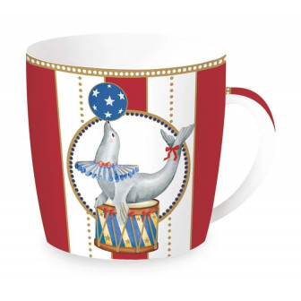 R2S Χριστουγεννιάτικη Κούπα Circus Dolphin  Σε Μεταλλικό Κουτί 350ml