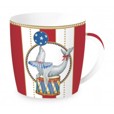 R2S Χριστουγεννιάτικη Κούπα Circus Dolphin  Σε Μεταλλικό Κουτί 350ml