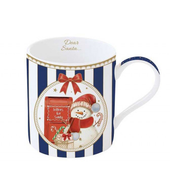 R2S Χριστουγεννιάτικη Κούπα Christmas Cozy Snowman 350ml