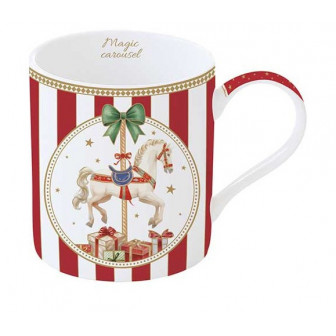 R2S Χριστουγεννιάτικη Κούπα Christmas Cozy  Carousel 350ml