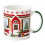 Χριστουγεννιάτικη Κούπα Πορσελάνης Gingerbread House Green 350ml