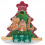Χριστουγεννιάτικα Κουπ-Πατ Xmas Tree Σετ 4Τμχ Και Πλάστης