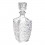Arte Regal Καράφα Γυάλινη Dedalo 900ml