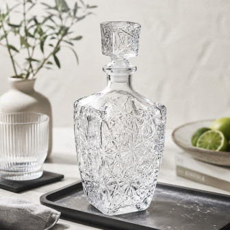 Arte Regal Καράφα Γυάλινη Dedalo 900ml