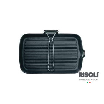 Γκριλιέρα ψησίματος από μαντέμι Saporella 23cm x 36cm Risoli Γκριλιέρα ψησίματος από μαντέμι Saporella 23cm x 36cm Risoli