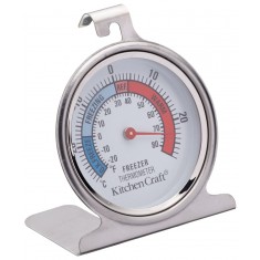 θερμόμετρο ψυγείου inox kitchencraft