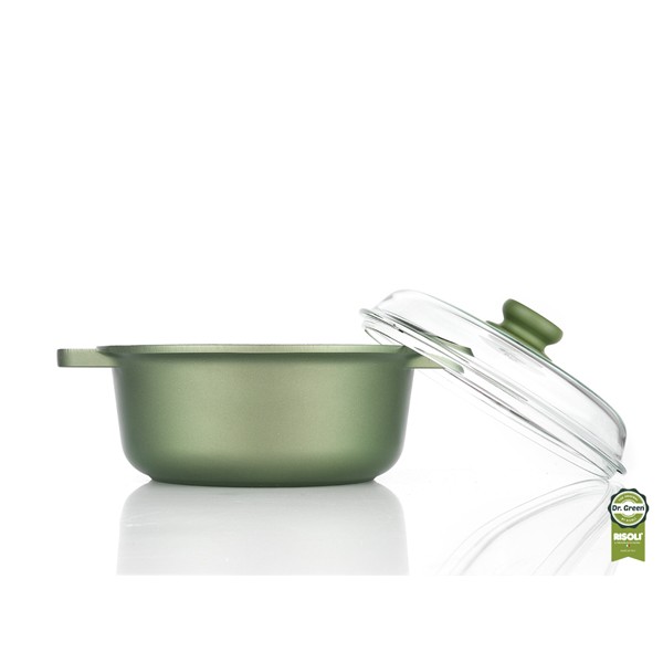 Κατσαρόλα Dr. Green Χυτού Αλουμινίου 24cm Risoli