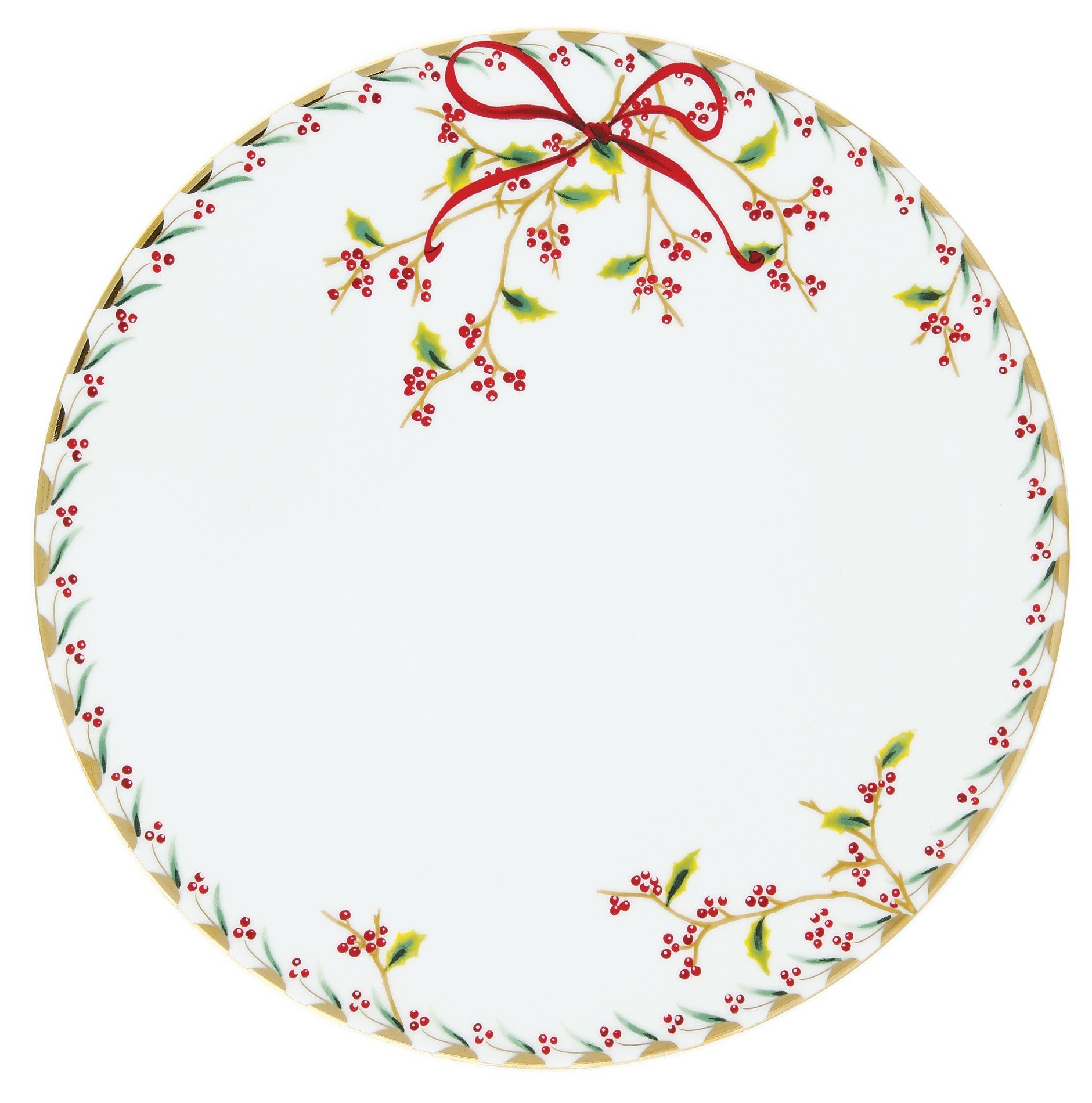 Πιάτο Ρηχό Στρογγυλό Noel 28cm Ionia
