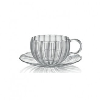 Φλιτζάνι Τσαγιού Διάφανο Coffe & Tea 240ml IVV Φλιτζάνι Τσαγιού Διάφανο Coffe & Tea 240ml IVV
